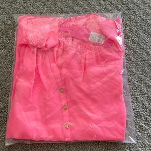 Lilly Pulitzer NWT still in original bag Elsa Top size XS in Lilly’s Coral